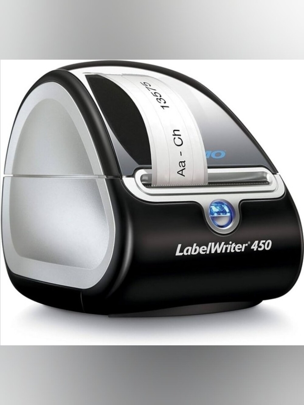 Dymo LabelWriter 450 Thermal Printer - Black, Silver